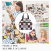 Maritime and Nautical Life Design with Vintage Sailor Knot Anchor Insulated Lunch Bag Thermal Bento Totes with Adjustable Strap