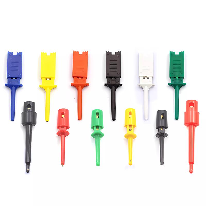 Large Hook-Type Multimeter Test Clip for Power Testing