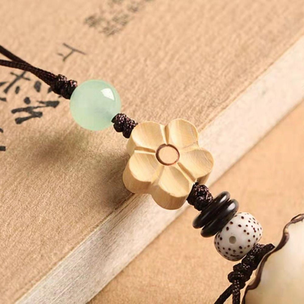 Accessories Women Bag Pendant Hand-made Key Holder Bodhi Purse Key Holder Chinese Lucky Keychain