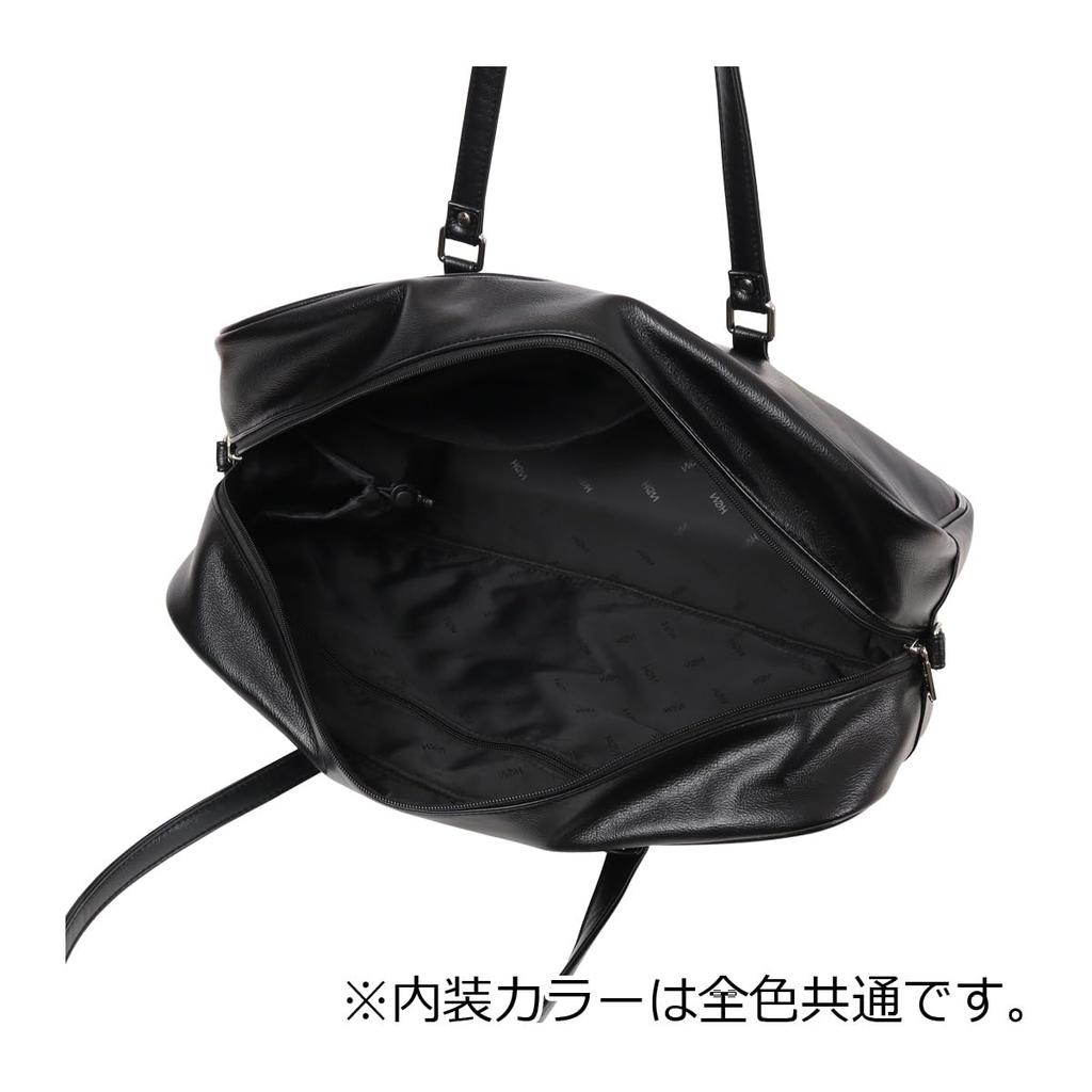 A4 B4 School Bag ST School School Bag Boston Bag PU School Boston Synthetic Leather School Mini Pouch Brown [HeM] 39-8112 [2]