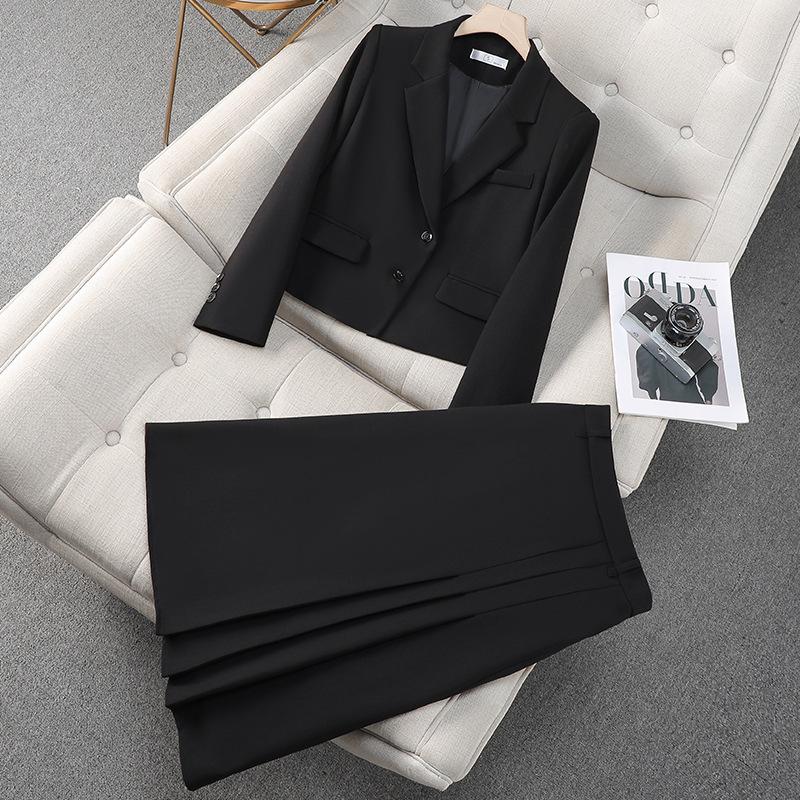 Zihong Professional Women's Interview Suit 2024: New Style for Teacher Qualification Tests & Petite Workwear Attire
