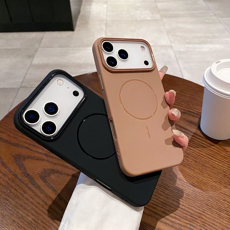Liquid Silicone Phone Case for Apple iPhone 17 Pro Max - Soft MagSafe Simple Creative Phone Cover for iPhone 16/15/14/13/12/11/Pro/Pro Max/17 Air