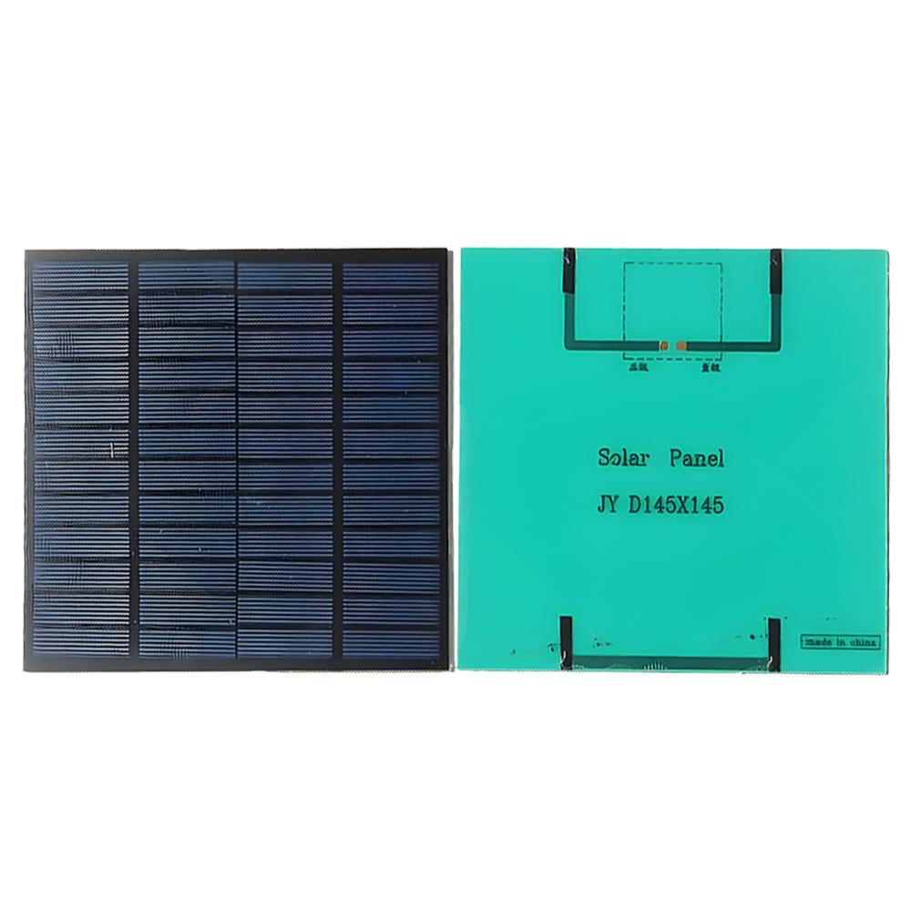 3 Solar Panel 18.6 Percent High-Efficiency Polysilicon Power IPX6 Waterproof 250mA Photovoltaic Module 12 Volt Solar Panel for Smart