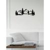 Rustic Metal Wall Art Forest Mountain Landscape Home Decor