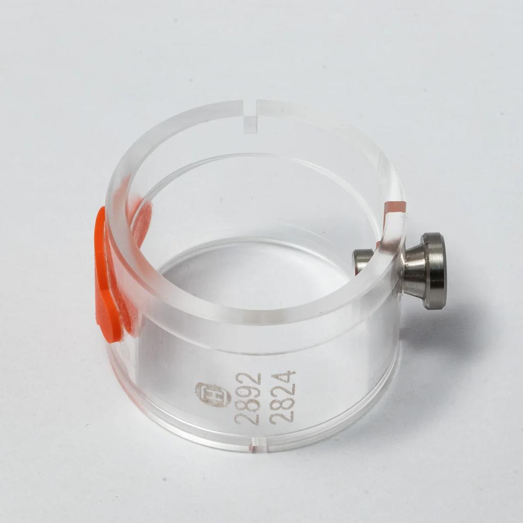 Uhrenreparaturwerkzeug NH35/2824/4130/3235 aus Acrylmaterial, tragbarer Uhrwerkhalter für Uhrmacher zur Reparatur von Uhren