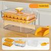 34/68 Grids Easy Press Release Ice Mold Ice Cube Tray With Lid And Storage Box Seal Reusable Freezer Ice Making Tool
