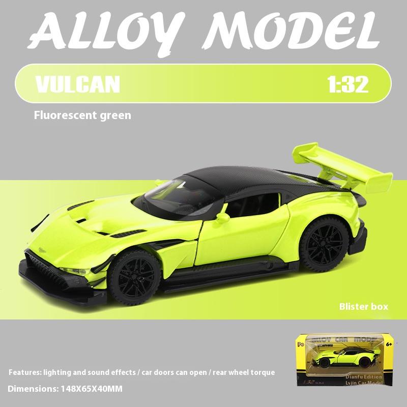 1:32 Martin Vulcan alloy model, cool desktop decoration, exquisite ornament, Halloween/Christmas/birthday gift