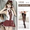 Sexy Lingerie Neck Strap Japanese Red Grid Senior Uniform Suit Cosplay Uniform Temptation