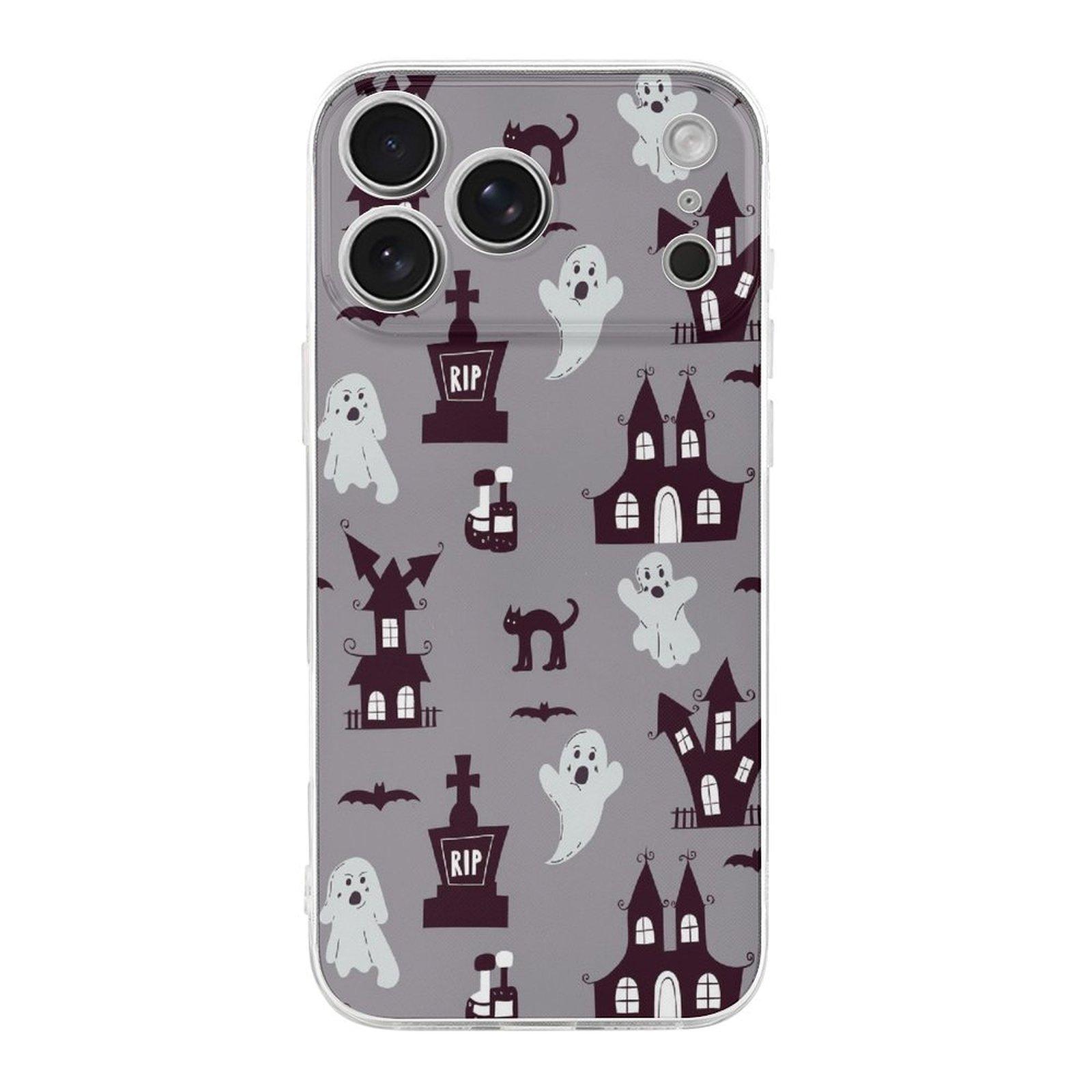 

1 Pack For Iphone 17/17Air/17Pro/17ProMax Flexible TPU Drop Resistant Case With Anti-Scratch Finish, Lightweight Slim Body And Grip Edge IPHONE-17ProMax белый