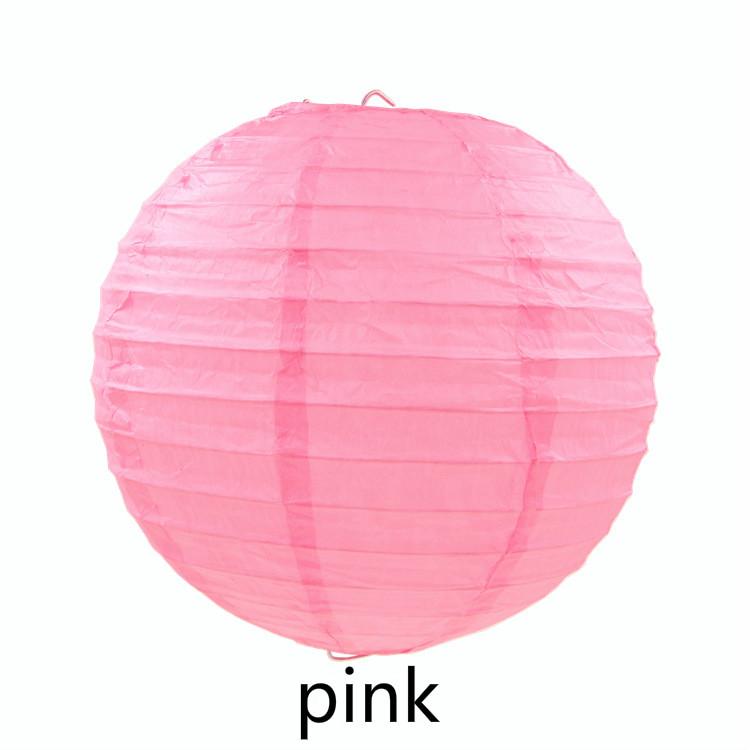 סיני/יפני עגול מנייר פנס יום הולדת חתונה עיצוב מתנת יום הולדת מלאכת יד DIY lampion אספקת כדור פנס תלוי לבן