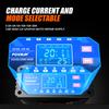 For AGM GEL SLA Lead-Acid LiFePO4 7-stage Chargers Smart Battey Charger 12V 24V 20A 10A Large Screen Digital Display Car Motorcycle Battery Charger