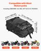 Motorcycle Tail Bag, 30 L Motorcycle Rear Seat Bag with Waterproof Rain Cover, Outdoor Sports Motorbike Luggage Storage Trunk Rack Backpack with