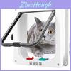 Stylish Pet Door For Cats And Dogs With Two-way Access And Durable Acrylic Design