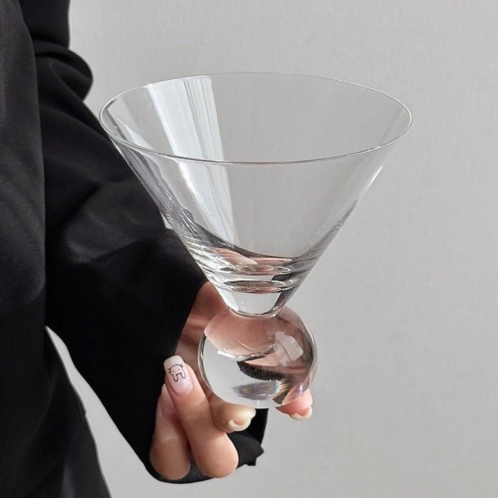 Hörnerförmige Cocktailgläser Kurzer Fuß Sektgläser Kreative Weingläser Partygebrauch