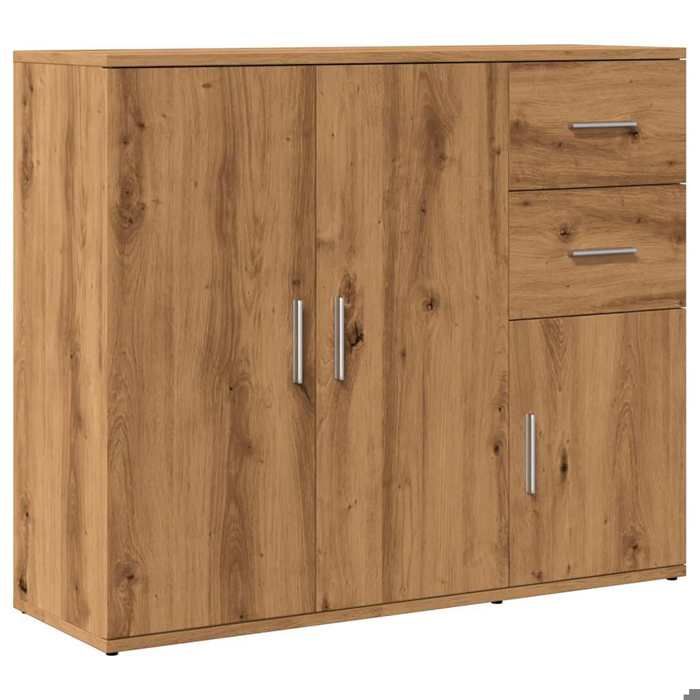 VidaXL Buffet Artisan Oak 91x29.5x75 Cm Engineered Wood, Cabinet, Cupboard, Highboard, Sideboard, Cabinet of 855907