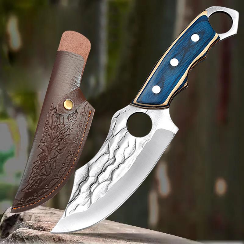 Stainless Steel Boning Knife Meat Cleaver Sharp Chicken Bone Scissors for Grilling and Cooking