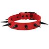 Collare a Choker Esagerato con Borchie da Donna in Ecopelle Collana Choker Punk Gotico Cosplay Accessori Gioielli di Halloween Regalo