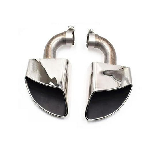 Volkswagen Touareg (04-24) Quad Square Outlet Black Exhaust Tailpipe