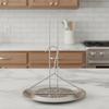 Turkey Fryer Stand Kit Culinary-Grade Vertical Game Bird Rack with Lifter Hook