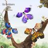Kinder Outdoor Fliegender Schmetterling & Bambuslibelle Bumerang Spielzeug Geschenkset