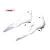 M-1PCS Artificial Birds Simulated little bird, white bird, feathered bird, little white dove Decoration