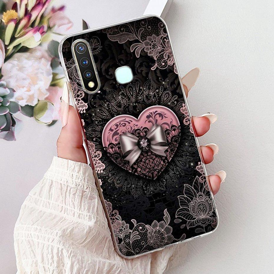 New Design Phone Case For Vivo 1915 Y19 Y5s Clear TPU Slim Back Cover For Vivo Y19 Y5s 1915 Soft Silicone Cases