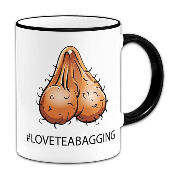 Loveteabagging Hanging Tea Bag Ceramic Coffee Mug Water Cup Temperature-Sensitive Color-Changing Cup Teabagging