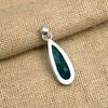 Lovely Indicolite Gemstone Handmade 925 Solid Sterling Silver Jewelry Pendant For Women
