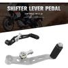 Gear Shift Lever Shifter Foot Pedal Motorcycle Accessories Replacement for Yamaha TENERE 700 Tenere700 2021 2022 2023 2024(Black)