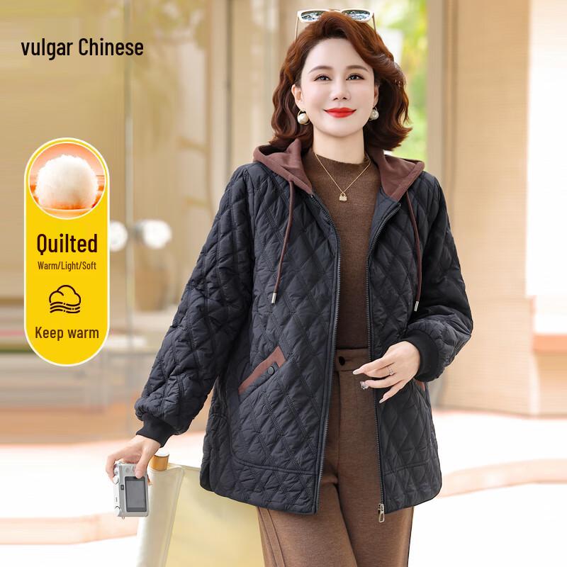 Women s Plus Size Lightweight Padded Winter Coat XL