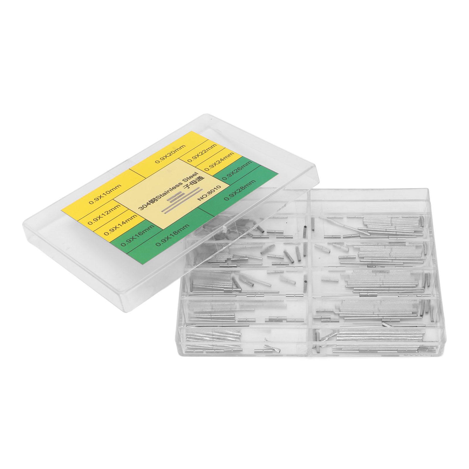 

Набор надрезанных трубок и штифтов для часов Ремешок для часов Трубка Штифт Ассортиментный набор Аксессуар для ремонта для часовщика