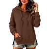 Women's Casual Long Sleeve Hoodie with Drawstring