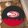 Hawks Basketball Round Rug for Livingroom,Bedroom, Palyroom, Chair Rug, Area rug, Circle Carpet, Large Size Decor Fan Christmas gift