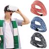 3-piece VR Breathable Sweat-absorbing Mask Adjustable Headgear Comfortable Eye Mask Accessories Black Blue Orange
