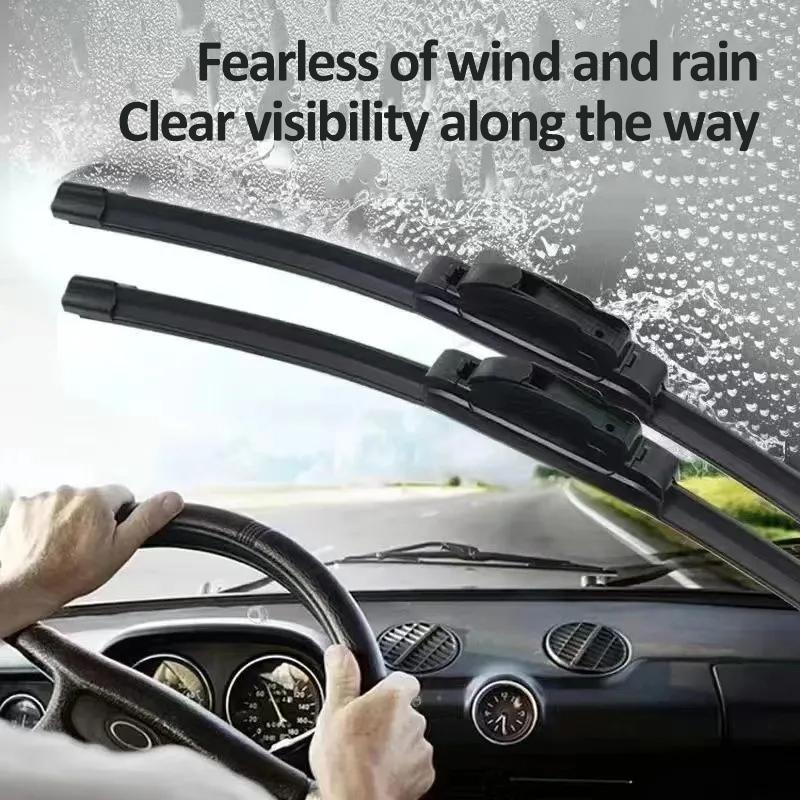 Car Wiper Blades For Jeep Wrangler TJ 1997~2006 2005 2004 2003 2002 2001 Window Windshield Front Wiper Cleaning Car Accessories