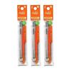 Pilot Friction Ball Refill 0.5mm Orange LFBKRF12EFO 1 Piece X 3 Pack Set