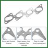 Motoforti Exhaust Manifold Gasket Engine Intake Manifold Seal for Buick Encore 1.4L 2013-2021 for Chevrolet Cruze 1.4L 2011-2016 No.55565348