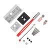 Extruder Heater Block Upgrade Kit Ti Alloy Copper Bimetal Plated Nozzle with Aluminium Radiator for ENDER 3 S1 3D