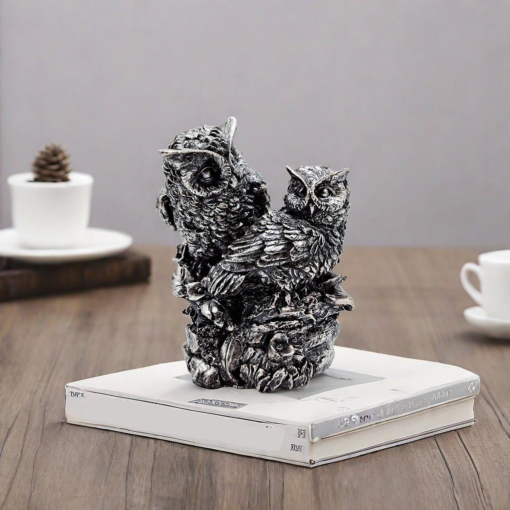 Realistic Resin Figurine Home Decor Bookshelf Wine Cabinet Desk Ornament