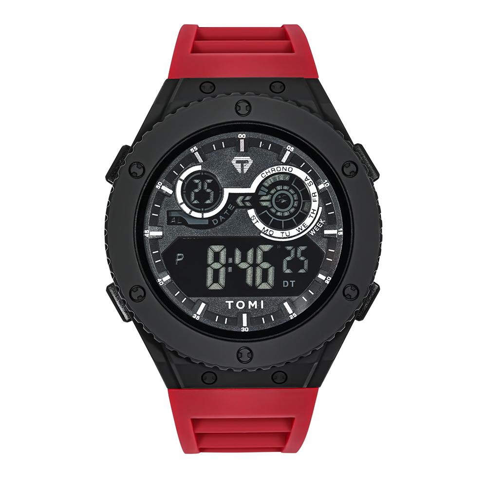 Men's LED Luminous Digital Watch Minimalist Design 30M Waterproof Men's Sports Watch Date Student Electronic Watch