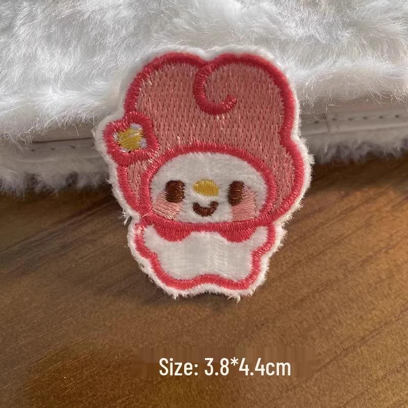

Self-Adhesive Embroidered Down Jacket Patch for Washable, Traceless Clothing Repair