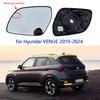Car LED Warning Blind Spot Wide Angle Heated Mirror Glass for Hyundai VENUE      2024 Rearview Mirror Lens