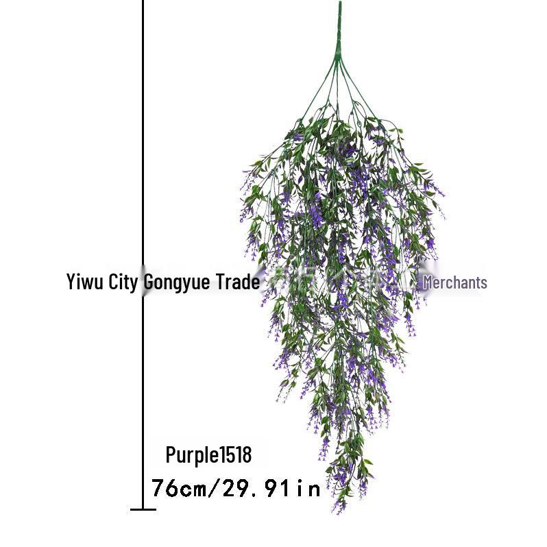 Artificial Lavender Wall Hanging Vine Decoration