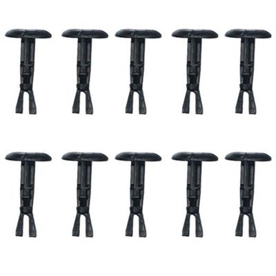 10Pcs Bumper Cover Pins Fastener For Toyota 4774958010 Black