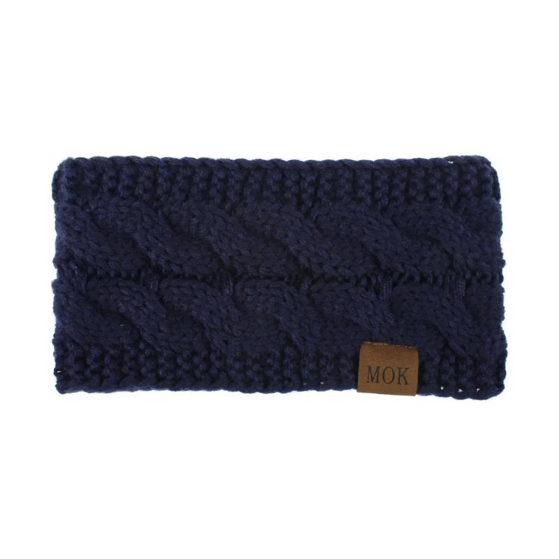 New Plush Headband Winter Warm Wide Elastic Hair Band Solid Wide Turban Ear Warmer Hairband Soft DIY Hair Accessories Headwear