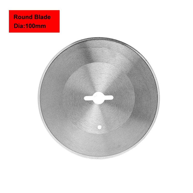 

100 мм Нож для шаурмы из нержавеющей стали, Острое круглое зубчатое лезвие, Слайсер для кебаба, Нож для донер-кебаба,