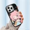 For iPhone 15 14 13 11ProMax 14 15 16 Samsung S25 S24 S23 S22 Redmi 10 13 14C Cartoon Black Cat Silver Edge Soft Liquid Silicone Protective Casing