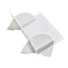 Desktop Small Bookshelf   Simple Large Capacity Plastic Tilted Desk Book Storage Rack for   Home