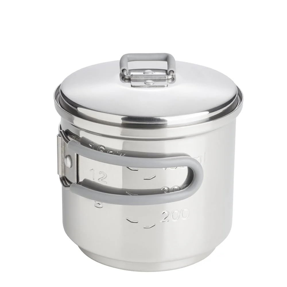 Esbit Outdoor Stainless Steel Cook Set 585ml ESCS585ST0