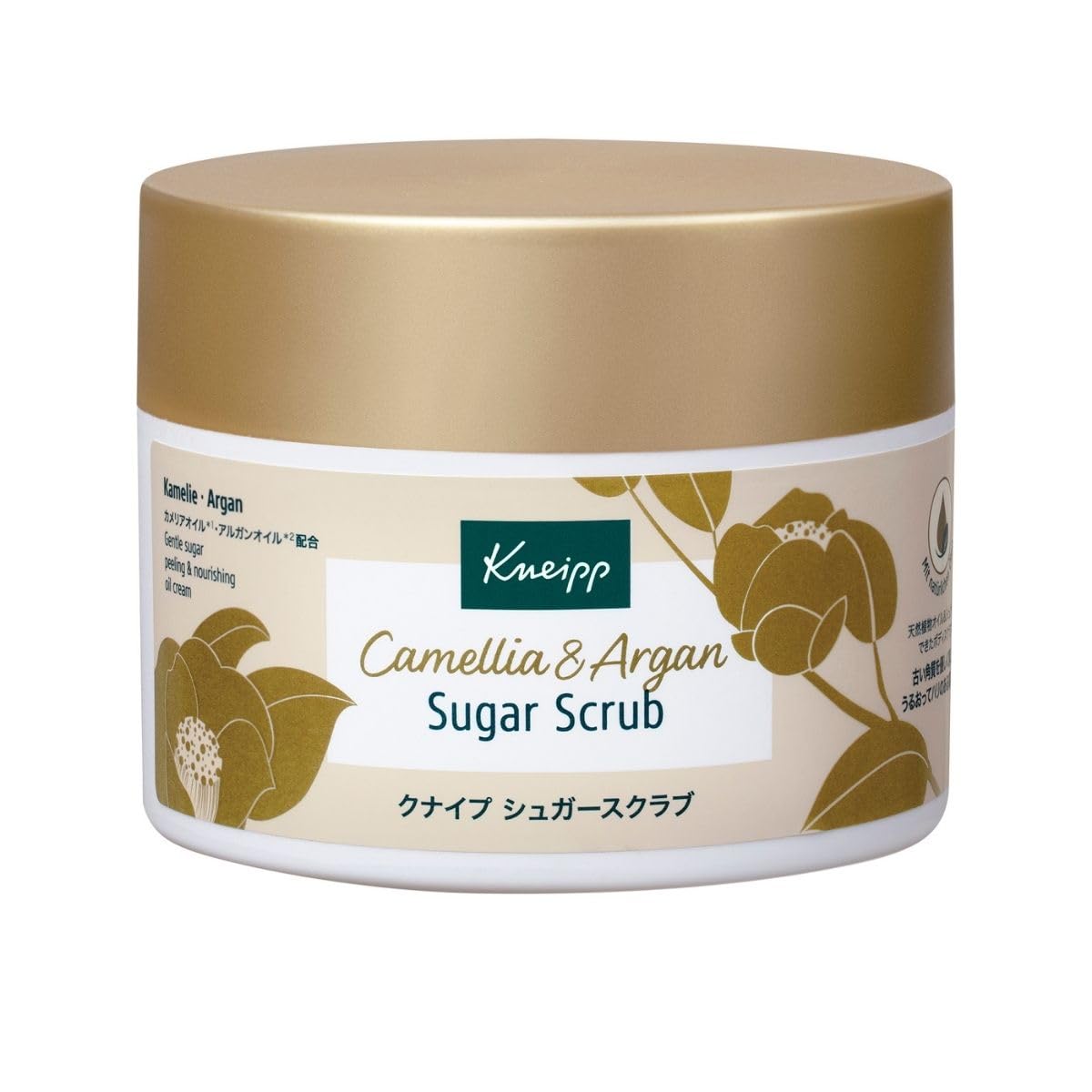 Kneipp Сахарный скраб Камелия Арган 200 мл и белый